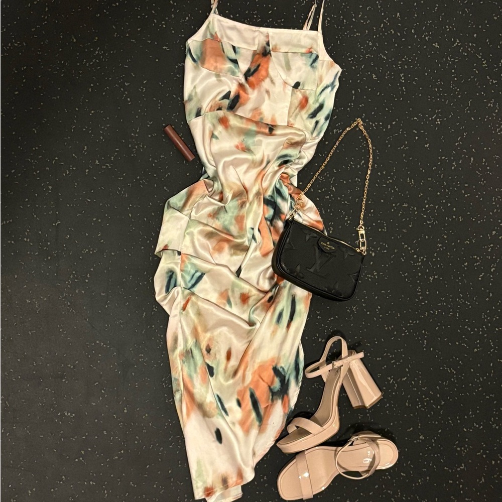 Satin Dress